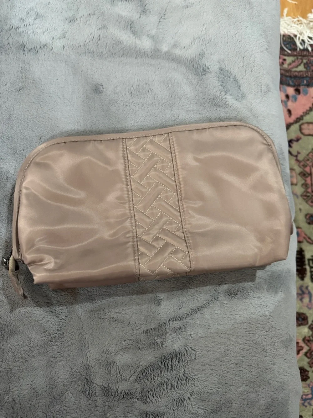 lug Flash Cosmetic Bag in Sand